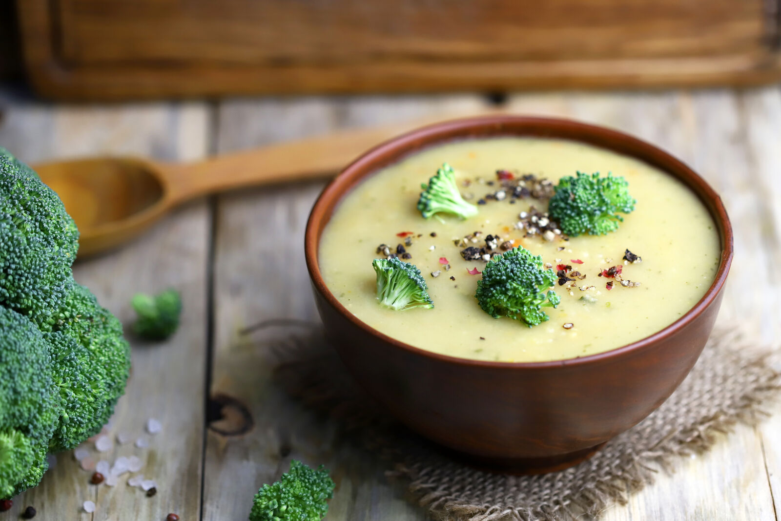 Broccoli cheddar soup