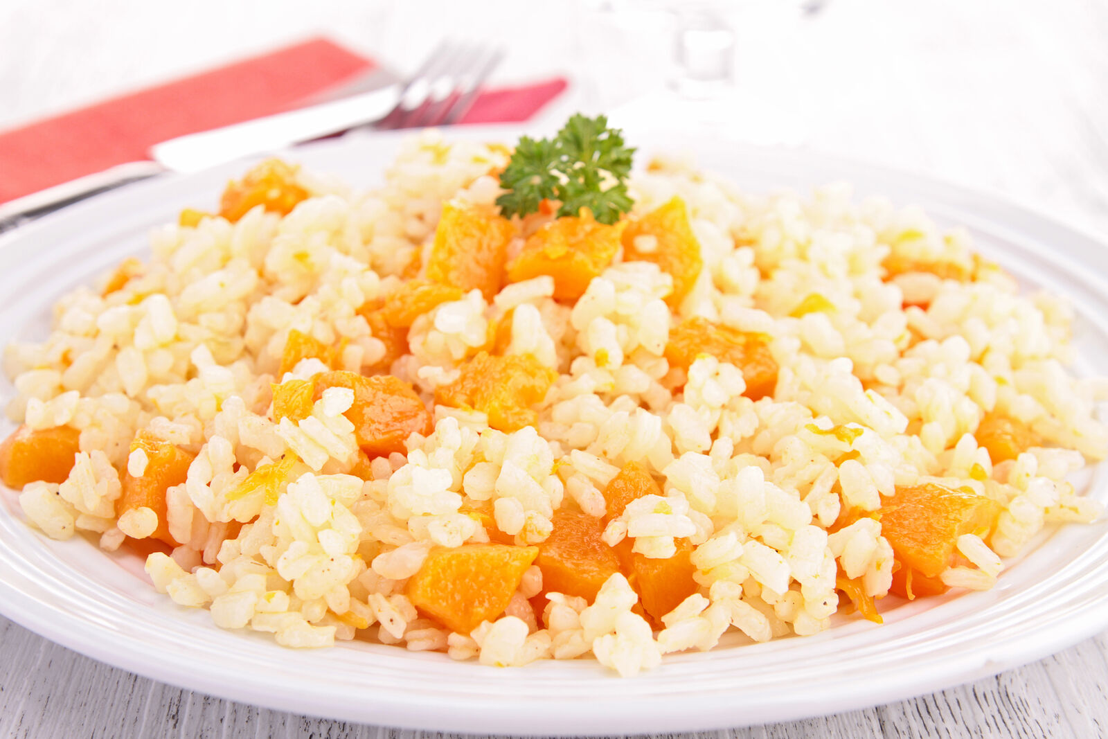 Butternut squash and sage risotto